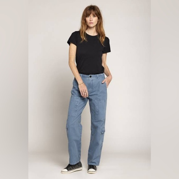 Current/Elliott The Commodore cargo pants Storm NWT SZ 30 ✨🔥🔥 - Picture 1 of 9